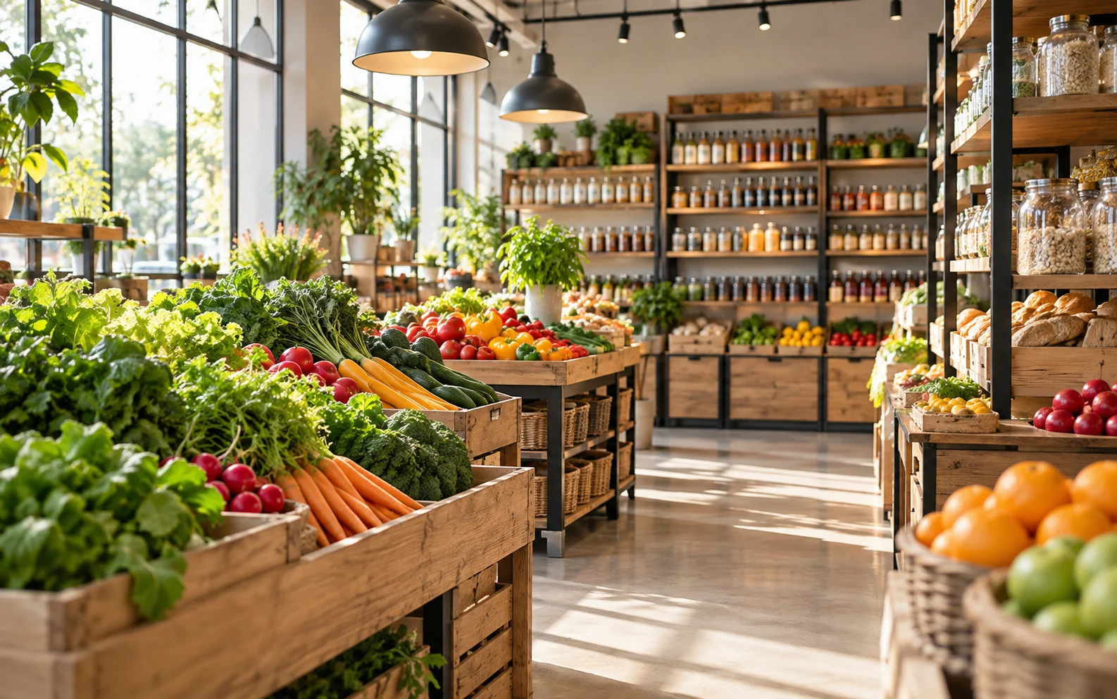 Отраслевая иллюстрация: продуктов